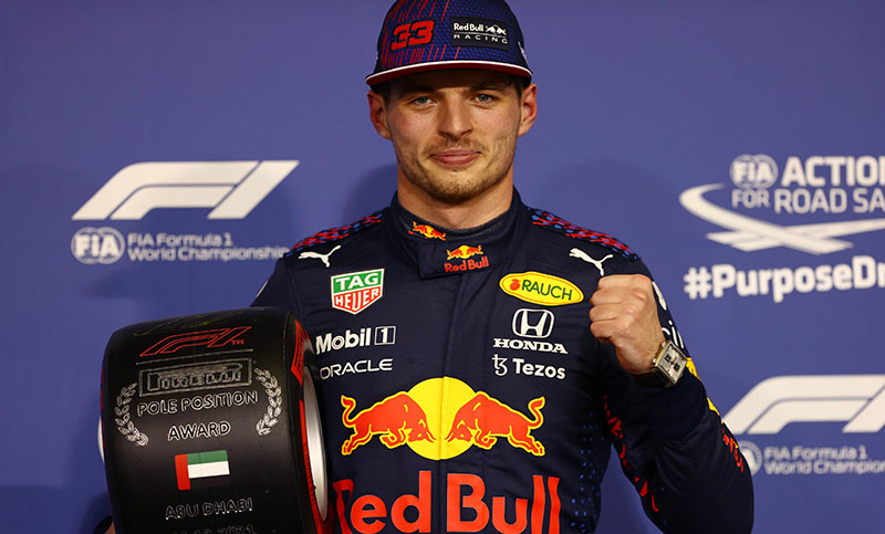 Verstappen se quedó con la pole position del Gran Premio de Abu Dhabi