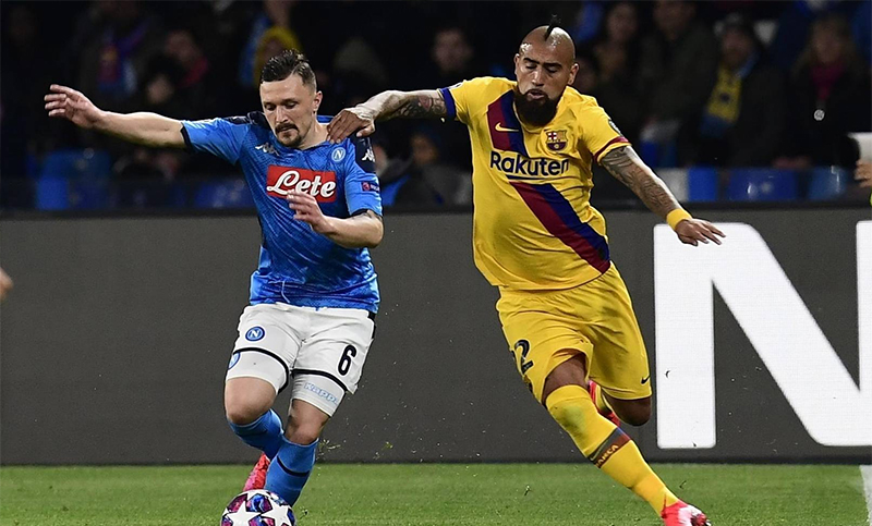Cruce maradoniano: Barcelona y Napoli jugarán por los 16avos de final de la Europa League