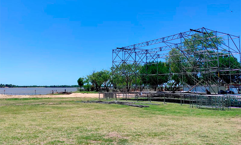 La Playa de la Música abrió su nuevo espacio a orillas del río Paraná