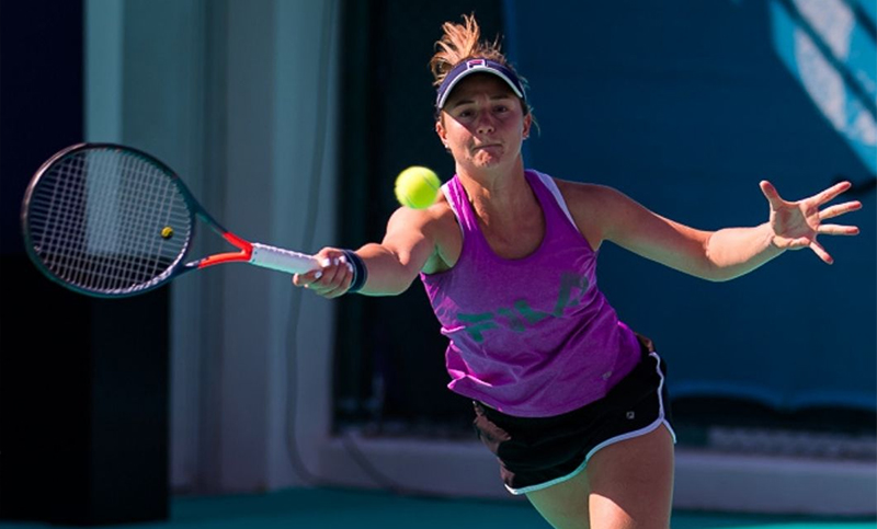 Nadia Podoroska anunció que no participará del Abierto de Australia por problemas físicos