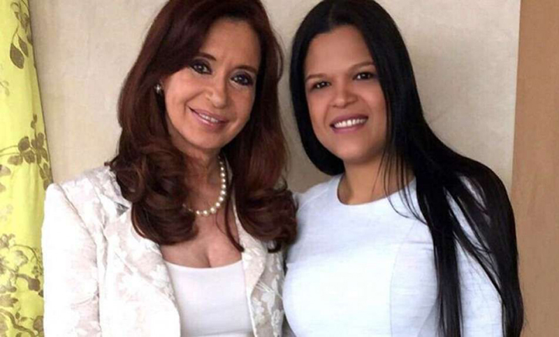 El saludo de la hija de Hugo Chávez a Cristina Kirchner: “Mujer inmensa”