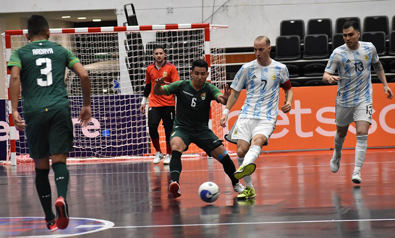 Argentina debutó con triunfo en la Copa América de futsal