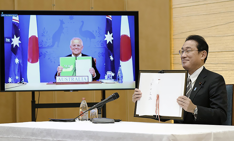 Japón y Australia firman un tratado de defensa «histórico»