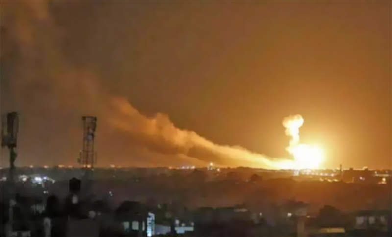 Israel bombardeó posiciones de Hezbollah cerca de Damasco