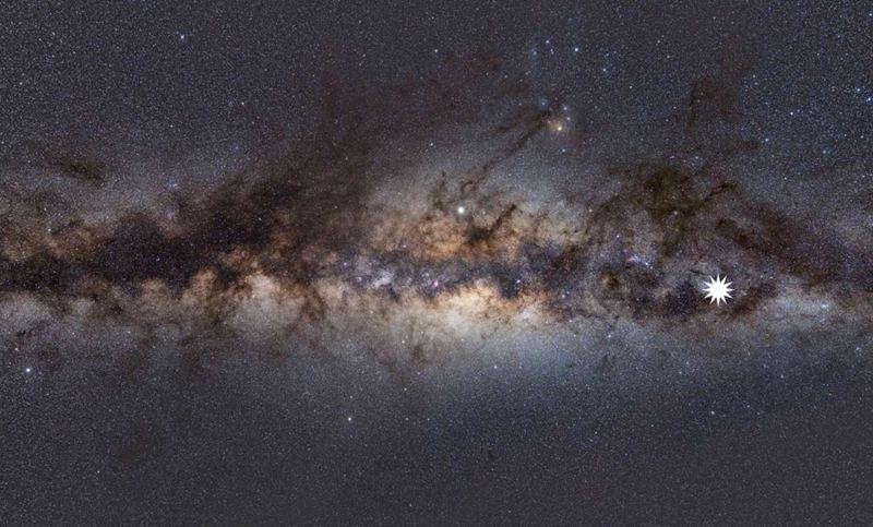 Descubren en la Vía Láctea un extraño objeto nunca antes visto