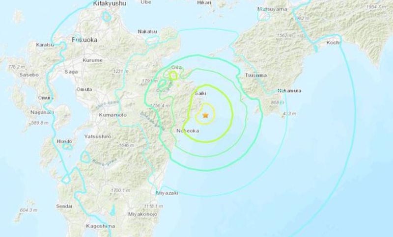 Un sismo de magnitud 6,6 deja al menos 9 heridos en Japón