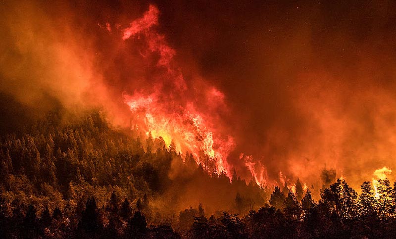 Miles de hectáreas afectadas por incendios activos en nueve provincias