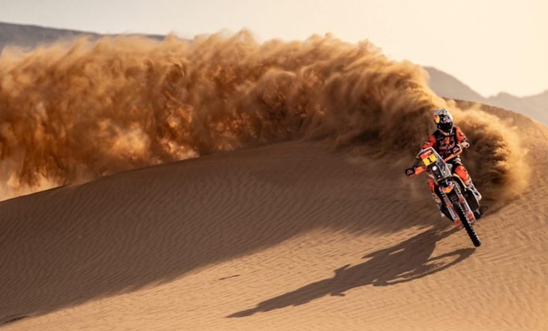 Benavides y Andújar mejoraron sus posiciones generales tras la tercera etapa del Dakar