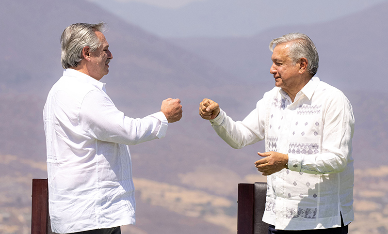 Lopez Obrador pidió «trato justo» para Argentina por parte del FMI