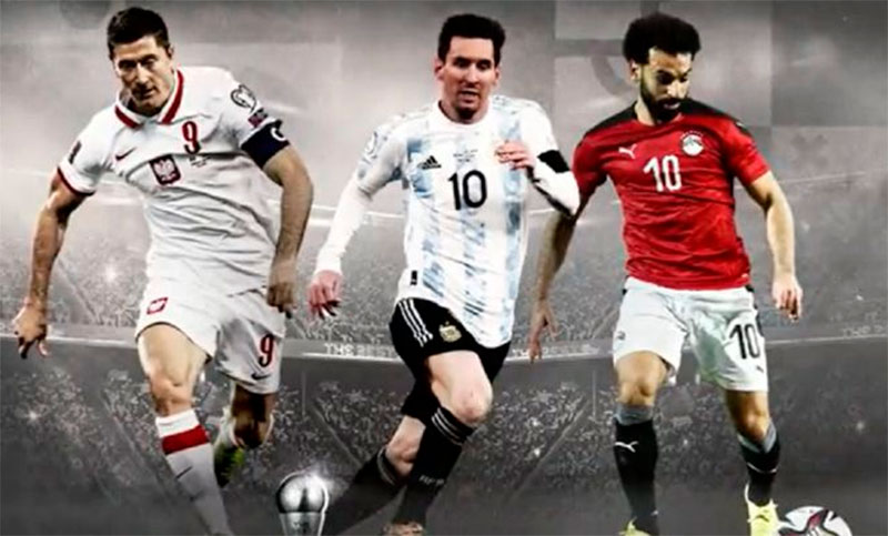 Messi competirá al premio The Best con Lewandowski y Salah