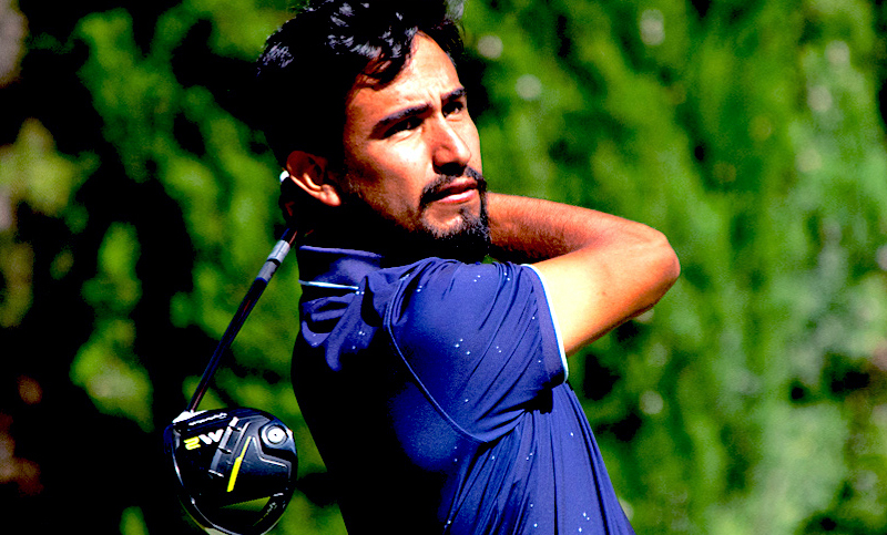 El rosarino Franco Romero continúa liderando en el Abierto del Sur de golf