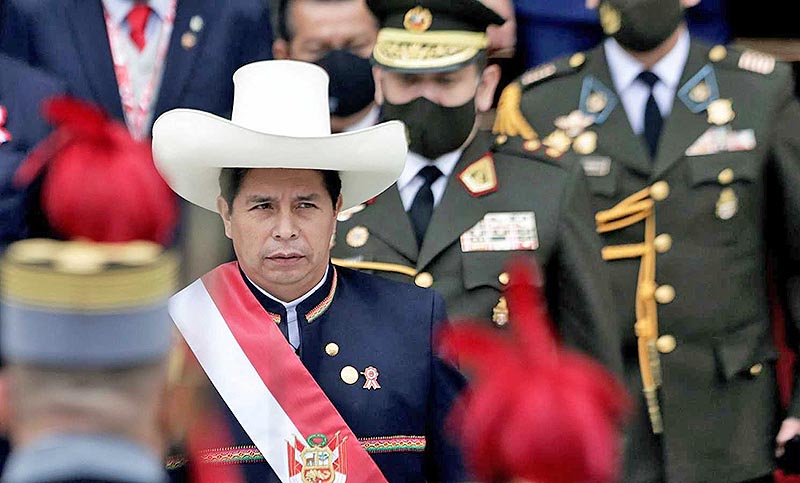 El Gobierno de Pedro Castillo utilizará a los militares para combatir la delincuencia callejera