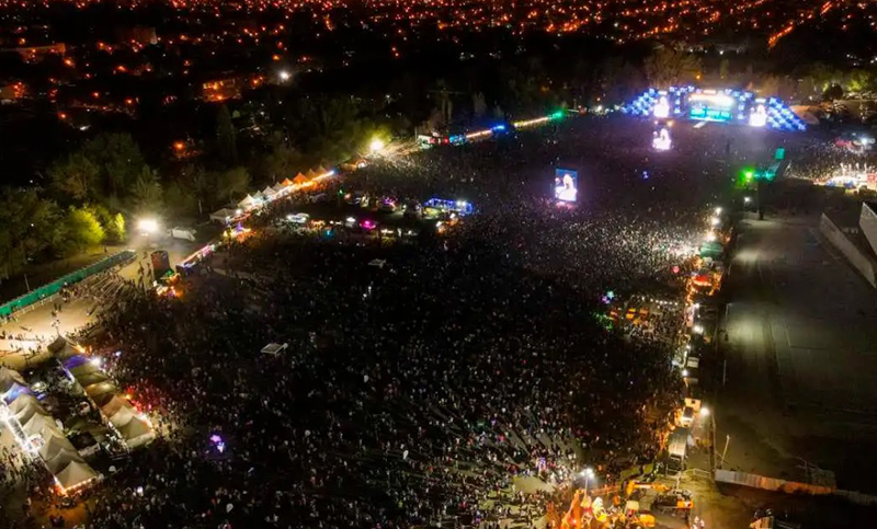 Más de 1.250.000 personas asistieron a la Fiesta de la Confluencia, en Neuquén