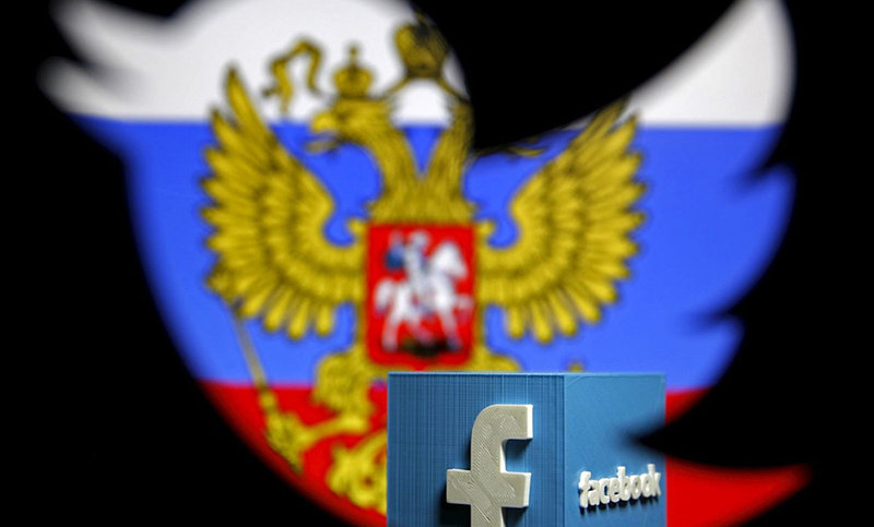 Al igual que YouTube, Facebook y Twitter restringen a medios de comunicación rusos