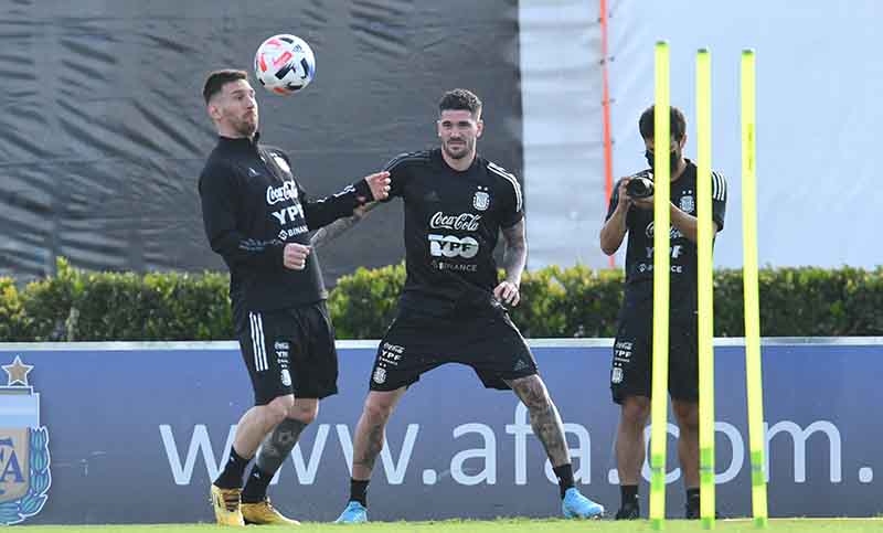 Messi y diez más: la selección argentina se prepara para enfrentar a Venezuela
