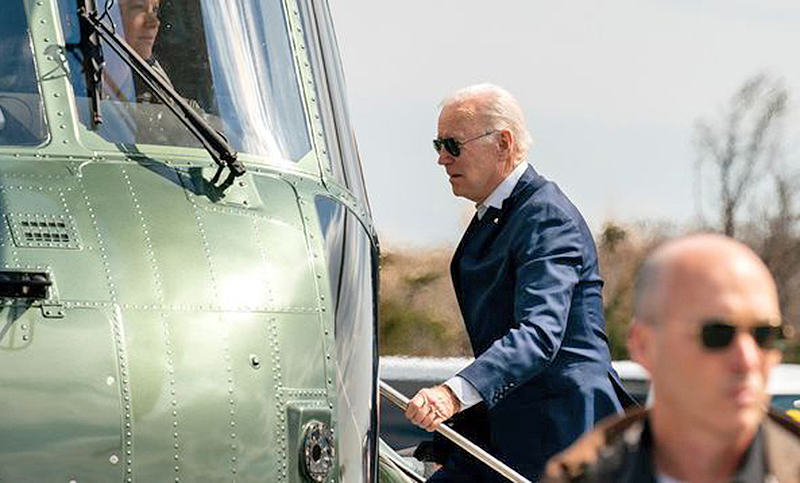 Biden viaja a Europa para tratar con sus aliados la invasión rusa a Ucrania