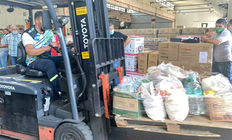 El Sindicato de Camioneros enviará a Corrientes 25 camiones con agua y mercadería