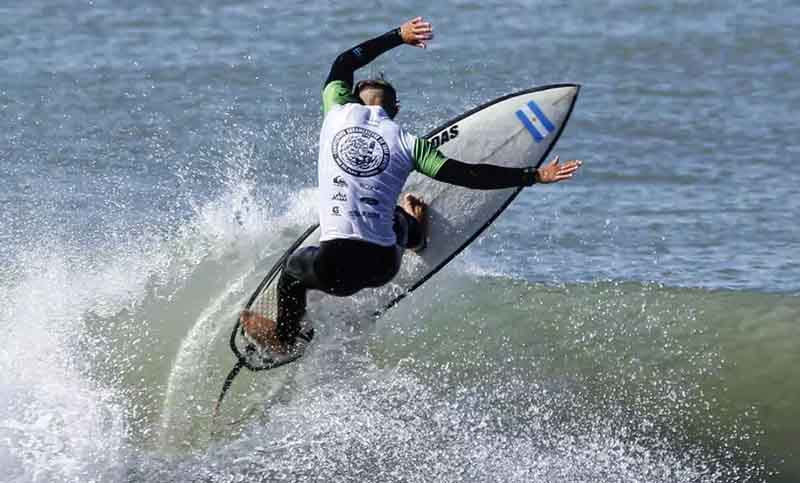 Argentina subcampeona en el Sudamericano Junior de surf