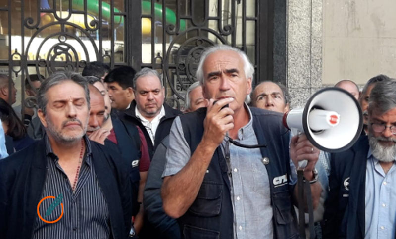 «Las deudas se pagan, las estafas no», sostuvo el sindicalista Ricardo Peidro