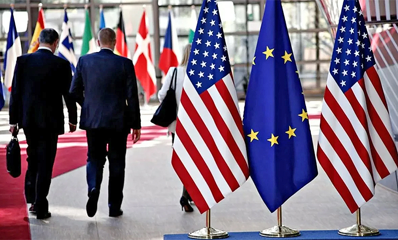 Estados Unidos y la Unión Europea trabajan en conjunto para reducir dependencia europea de gas ruso