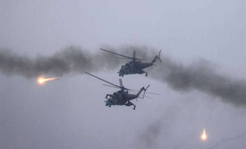 Video: fuerzas ucranianas derriban un helicóptero ruso que sobrevolaba su territorio