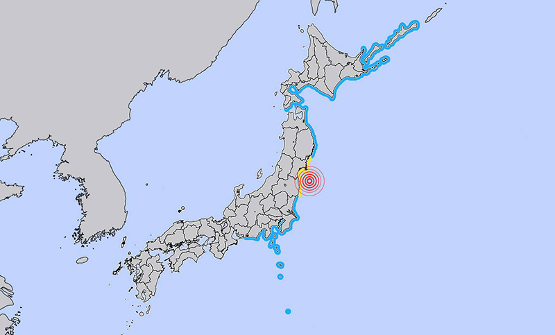 Japón: tras un terremoto de magnitud 7,3 se activó la alerta de tsunami