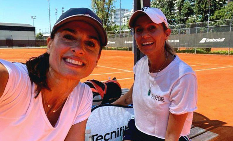 Gabriela Sabatini y Gisela Dulko jugarán dobles en “Torneo de leyendas” del Roland Garros