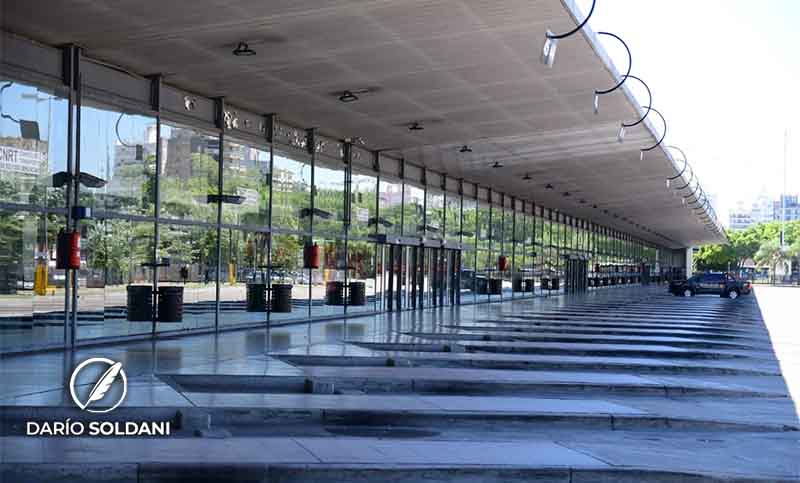 La amenaza de bomba en la Terminal de Ómnibus Mariano Moreno finalmente fue una falsa alarma