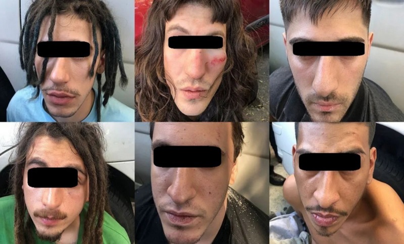 Se negaron a declarar los seis detenidos por la violación en Palermo