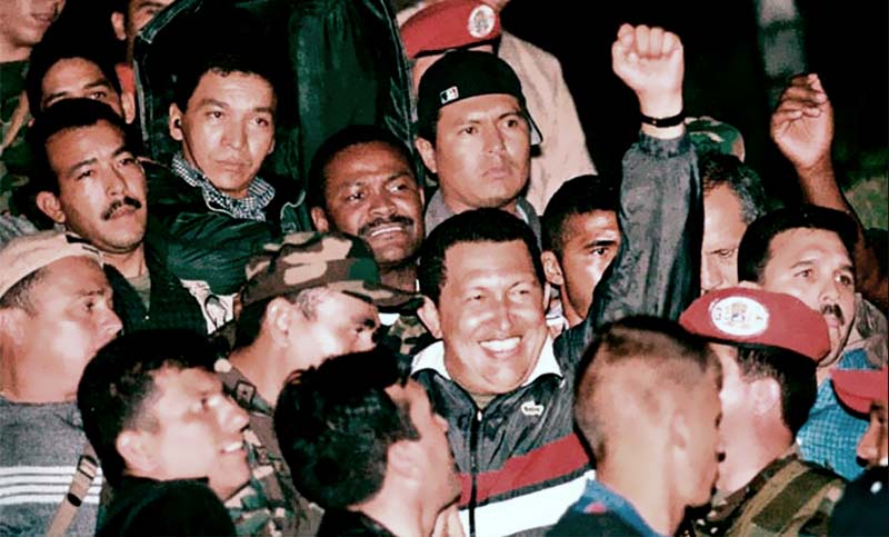 A 20 años del frustrado golpe contra Chávez, Maduro recordó la responsabilidad de Estados Unidos