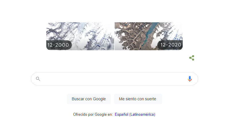 Google destaca los efectos del cambio climático en el Día Internacional de la Tierra