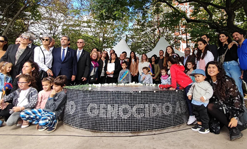 La colectividad armenia en Rosario conmemoró un nuevo aniversario del genocidio