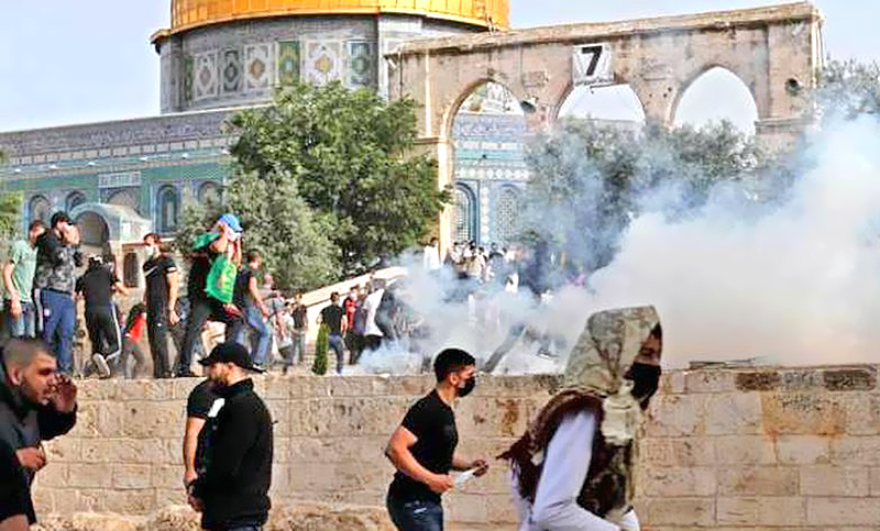 Nuevos disturbios se originaron en la Explanada de las Mezquitas de Jerusalén