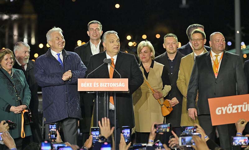 Orban refuerza su poder en Hungría tras su aplastante victoria
