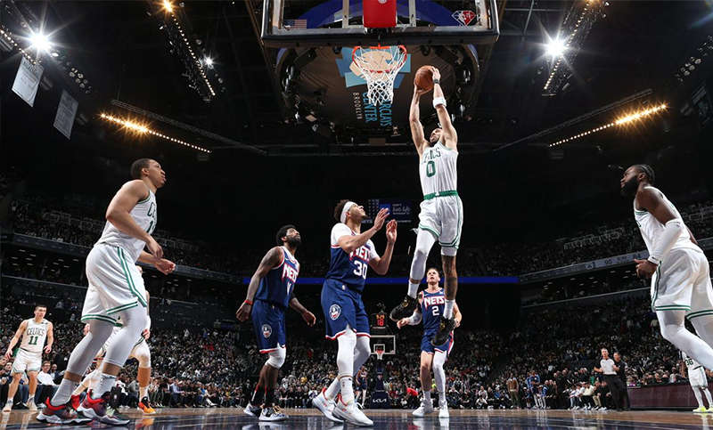 Boston Celtics barrió a Brooklyn Nets y es el primer semifinalista de la NBA