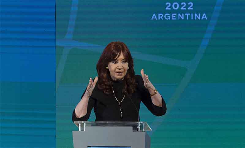 Cristina Kirchner: «La pandemia vino a reinstalar la idea del Estado»