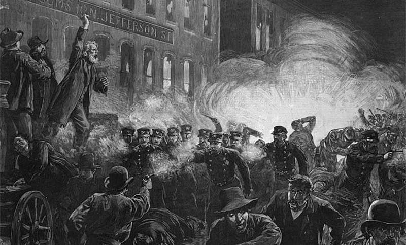 La Masacre de Chicago de 1886, historia de lucha y sangre de los trabajadores