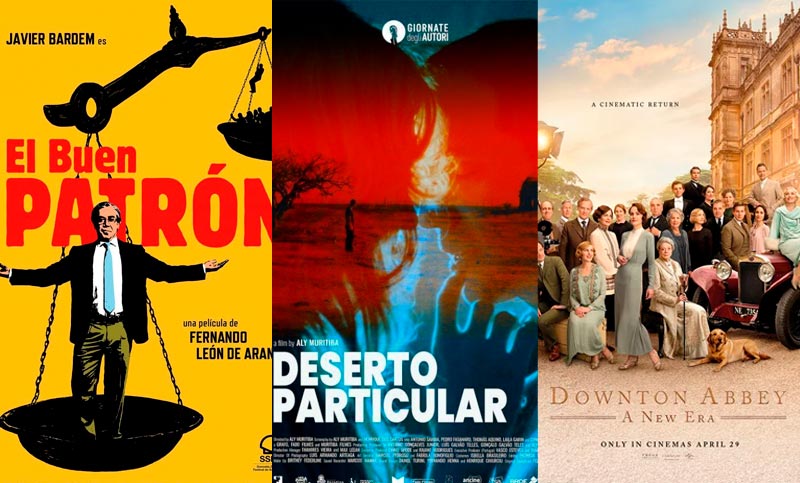 Con preeminencia iberoamericana, cuatro estrenos llegan a la ciudad