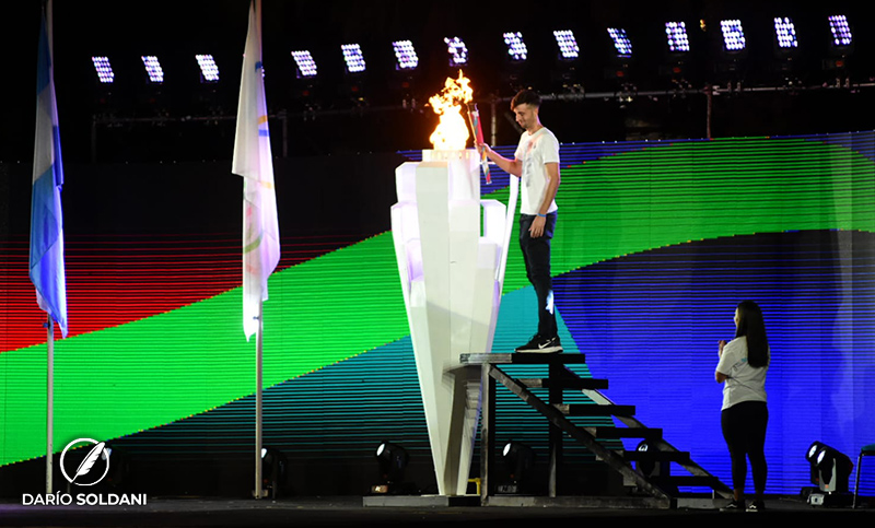 Se realizó la ceremonia de apertura de los Juegos Suramericanos