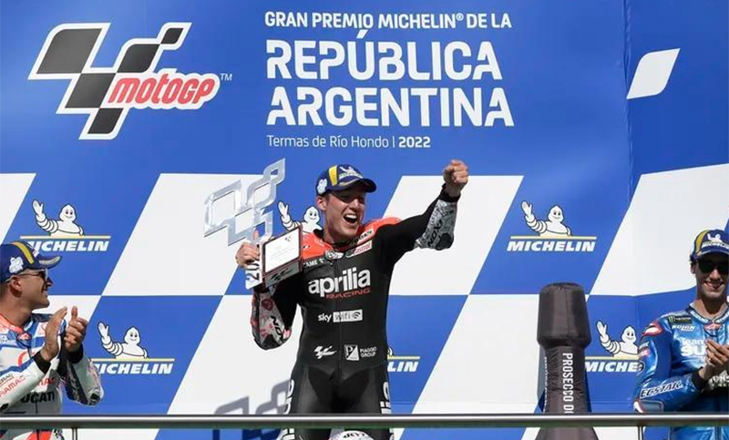 El español Espargaró se quedó con el Gran Premio de Argentina del Moto GP