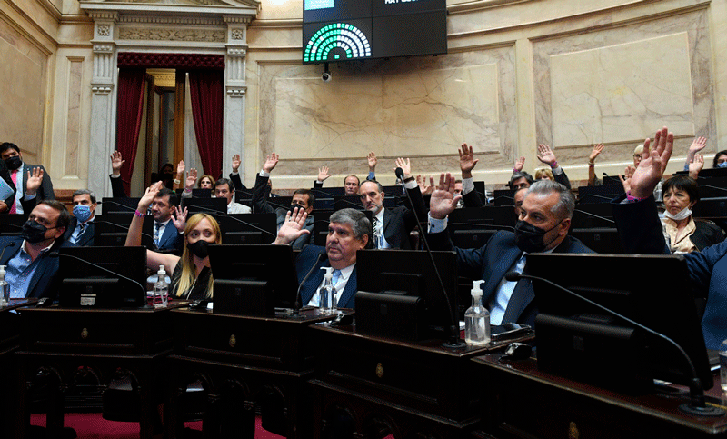 El Frente de Todos quedó dividido en dos bloques en el Senado