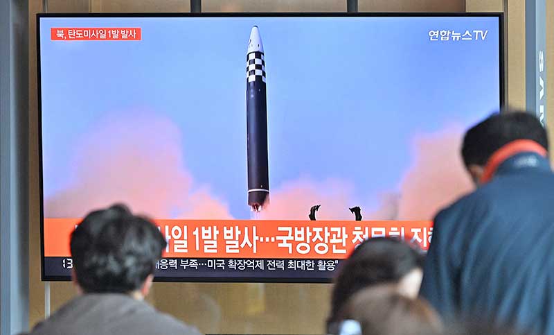 Corea del Norte dispara un nuevo misil balístico hacia el mar de Japón