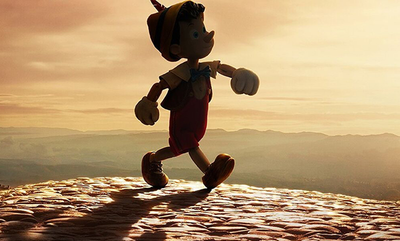 Disney publicó nuevas imágenes de Pinocho, con Tom Hanks como Gepetto