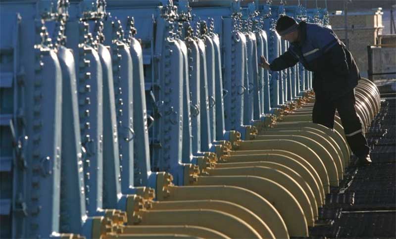 Ucrania suspendió el tránsito de parte del gas que transporta de Rusia a Europa