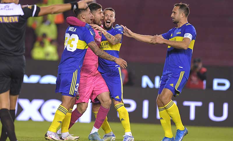 Boca eliminó a Racing por penales y se clasificó a la final de la Copa de la Liga