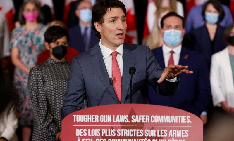 Canadá presentará un proyecto para limitar la importación y venta de armas