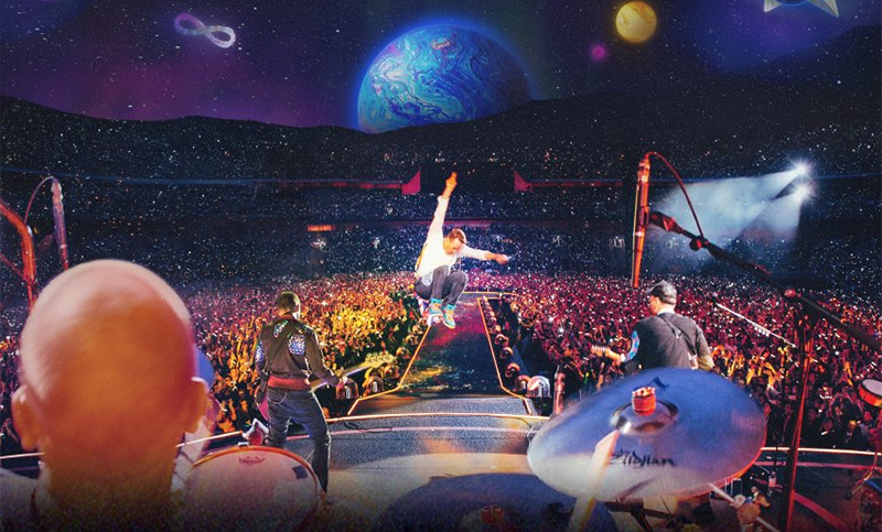 Coldplay anunció su noveno River y alcanzó el récord de Roger Waters