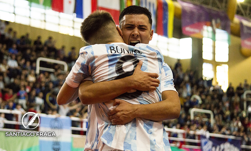 Argentina debutó en futsal con un triunfo en los Juegos Suramericanos de la Juventud