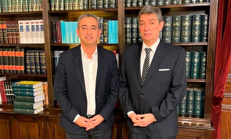 El intendente Pablo Javkin se reunió con el presidente de la Corte Suprema de la Nación