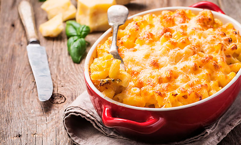 Mac and cheese (macarrones con queso)
